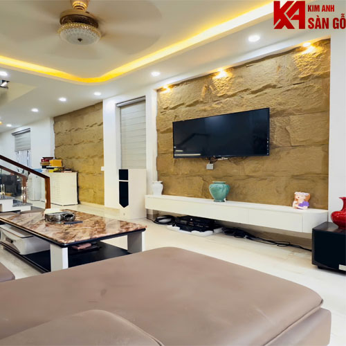 Tấm Ốp PU Giả Đá Vân Nhám GR-04